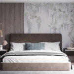 Fototapety Vták na bielom povrchu