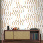 Fototapety Vzor čiar a štvorcov