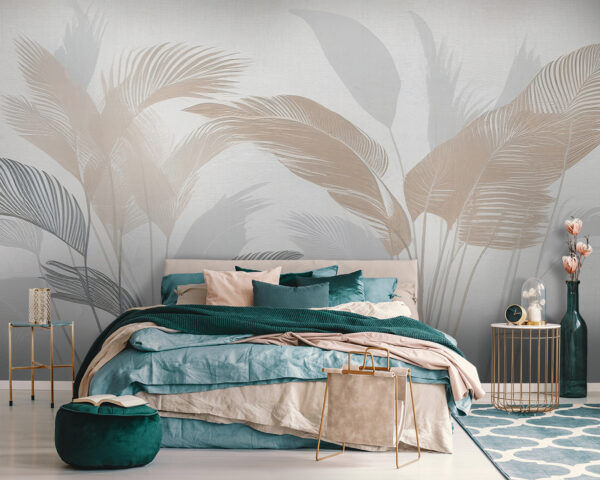 Elegantný dizajn botanických listov Fototapety Elegantný dizajn botanických listov
