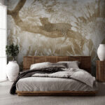 Fototapety Leopard odpočíva vysoko v džungli