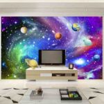 Fototapety Planéty na oblohe s hviezdami