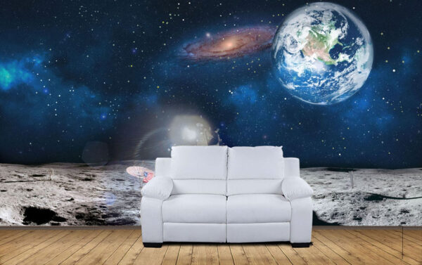 Galaxia vo vesmíre s hviezdami Fototapety Galaxia vo vesmíre s hviezdami
