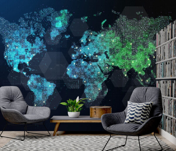 Mapa sveta Fototapety Mapa sveta