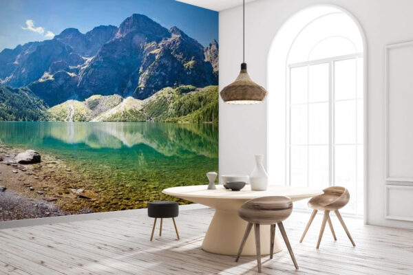 Veľký kameň vo vode Fototapety Veľký kameň vo vode