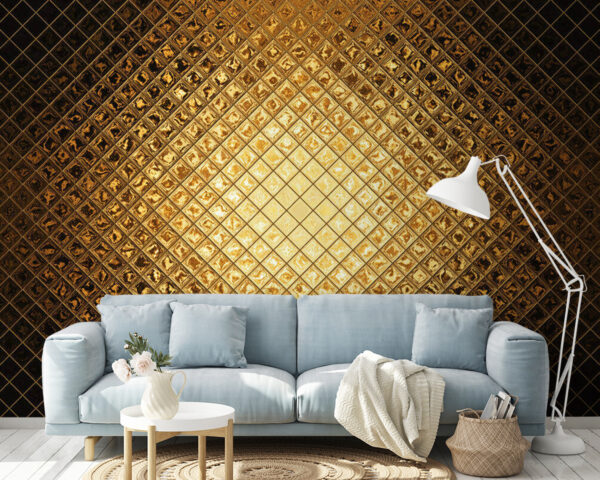 Lesklý geometrický vzor diamantov Fototapety Lesklý geometrický vzor diamantov