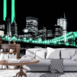 Fototapety Most so svetlami