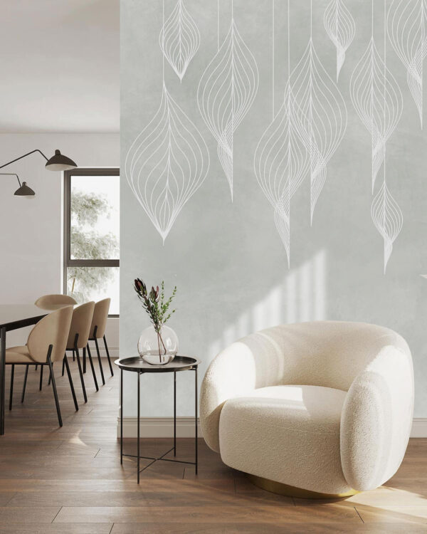 Elegantný geometrický dizajn na mäkkom pozadí Fototapety Elegantný geometrický dizajn na mäkkom pozadí