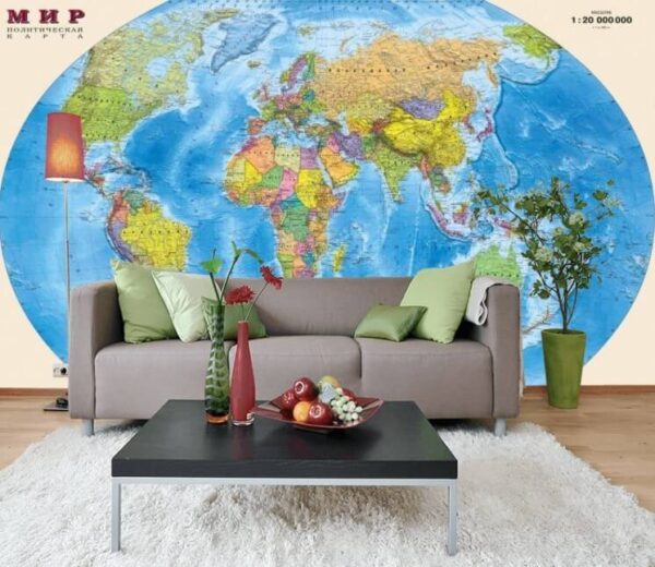 Mapa sveta Fototapety Mapa sveta