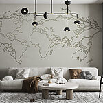 Fototapety Mapa sveta