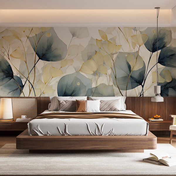 Wall murals Elegant dance of nature's hues Fototapety Wall murals Elegant dance of nature's hues