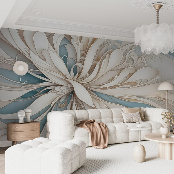 Fototapety Biele a modré víry