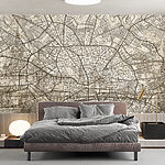 Fototapety Mapa mesta