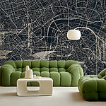 Fototapety Mapa mesta