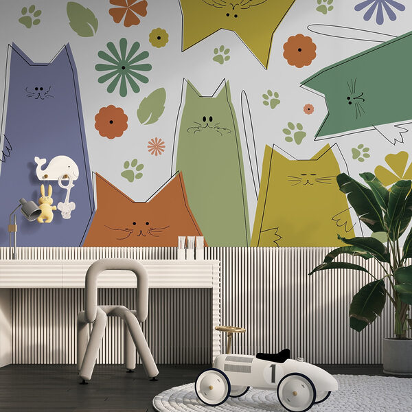 Fototapety Skupina zvierat sediacich na konári (Katalógové číslo: w03166)