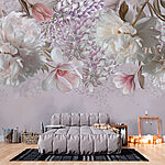 Fototapety Wall murals Delicate blossoms in soft hues