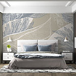 Fototapety Elegantný kvetinový vzor v jemných odtieňoch