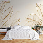 Fototapety Elegantné botanické ilustrácie listov