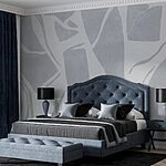 Fototapety Biely a sivý vzor