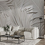 Fototapety Biely papier vystrihnutý z listov