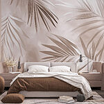 Fototapety Textúrované listy na jemnom pozadí