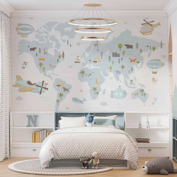 Mapa sveta Fototapety Mapa sveta