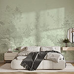 Fototapety Jemné kvetinové vzory v pastelových odtieňoch