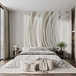 Fototapety Biele a sivé pozadie s kruhmi