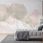 Fototapety Jemné kvety v mäkkých odtieňoch