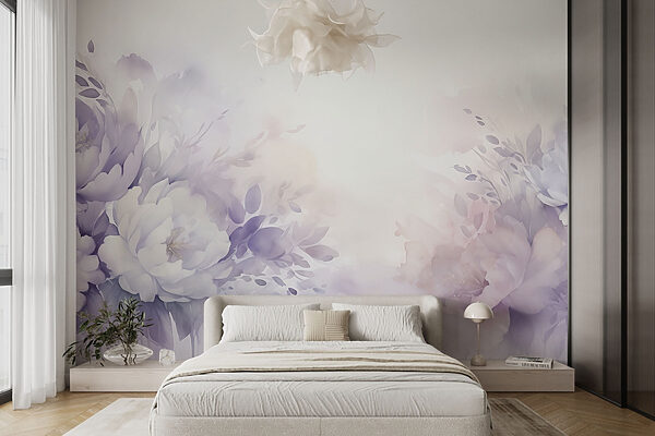 Fototapety Fototapety Maľovanie kvetov a listov (Katalógové číslo: w08946)