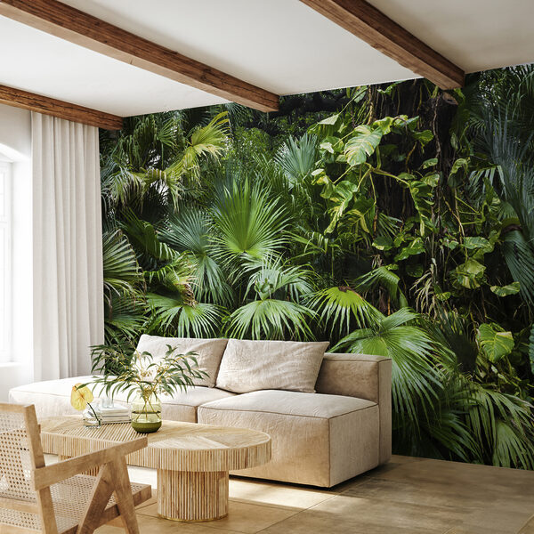 Fototapety Svieža scéna tropickej lesnej zelene
