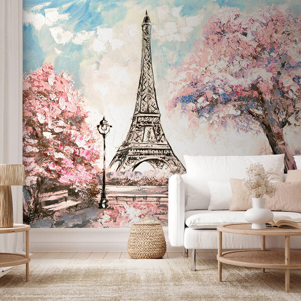 Fototapety Parížska romantika pod rozkvitnutými čerešňami (Katalógové číslo: u74631) Fototapety Fototapety Parížska romantika pod rozkvitnutými čerešňami (Katalógové číslo: u74631)