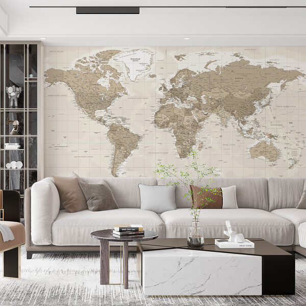 Fototapety Mapa sveta