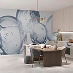 Fototapety Skupina bublín s bublinkami vo vzduchu