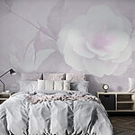 Fototapety Biely kvet s listami