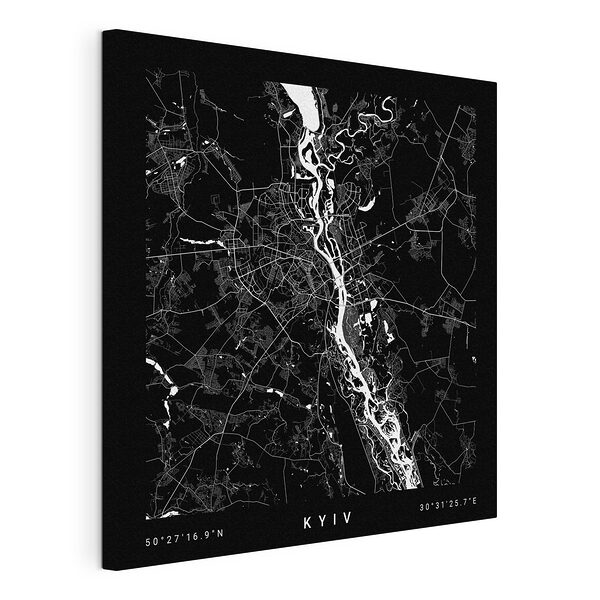 Obraz Mapa mesta