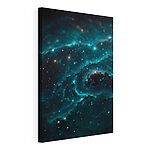 Obraz Galaxia vo vesmíre s hviezdami