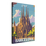 Obraz Architektonický skvost v Barcelone, Španielsko