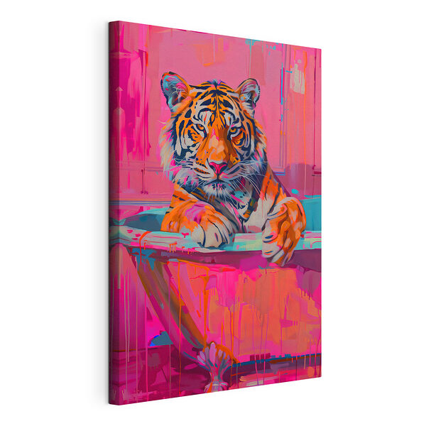 Obraz Tiger vo vani