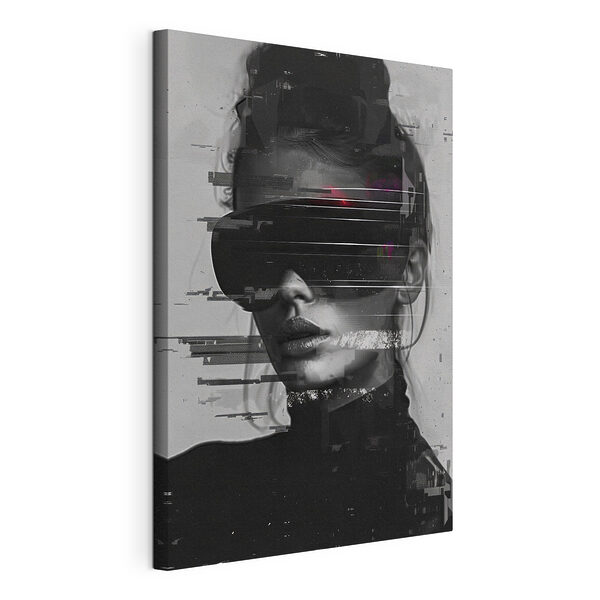 Obraz Futuristická vízia cez virtuálne okuliare