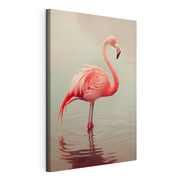 Obraz Flamingo stojace vo vode