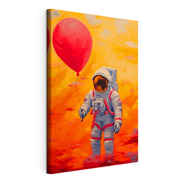 Obraz Obraz Astronaut držiaci balón (Katalógové číslo: s43520)