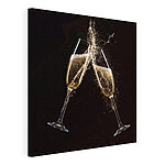 Obraz Špliechajúca pohár šampanského