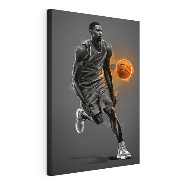 Obraz Basketbalista s loptou