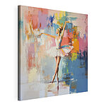 Obraz Žena v baletnej sukienke, ktorá tancuje