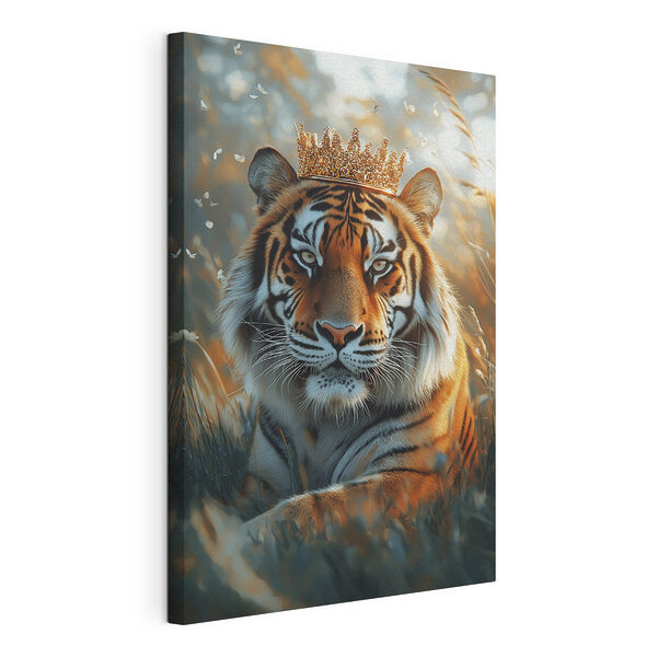 Obraz Tiger s korunou