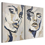 Modulárna tlač na plátno Obraz znázorňujúci tvár ženy