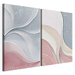 Modulárna tlač na plátno Modular canvas print Soft curves in gentle color harmony