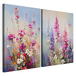 Modulárna tlač na plátno Obraz s kvetmi na poli